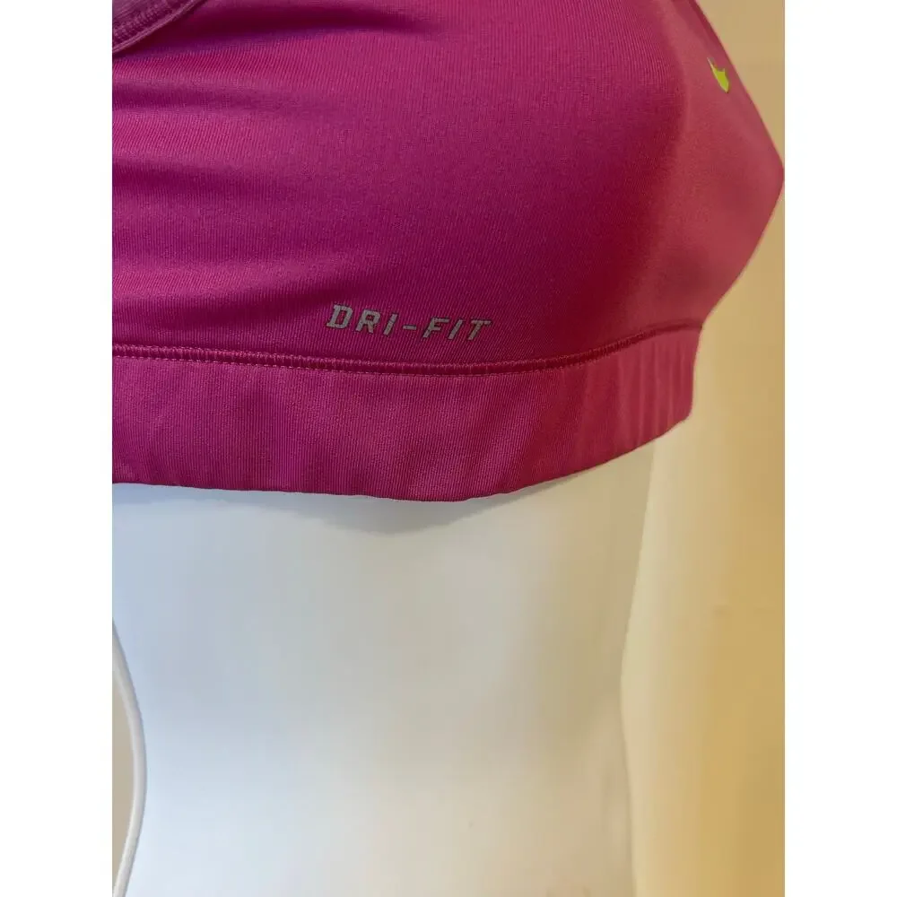 Nike Pro Sports Bra Women Sz S Compression Dri Fit Athletic Granola Girl Workout
